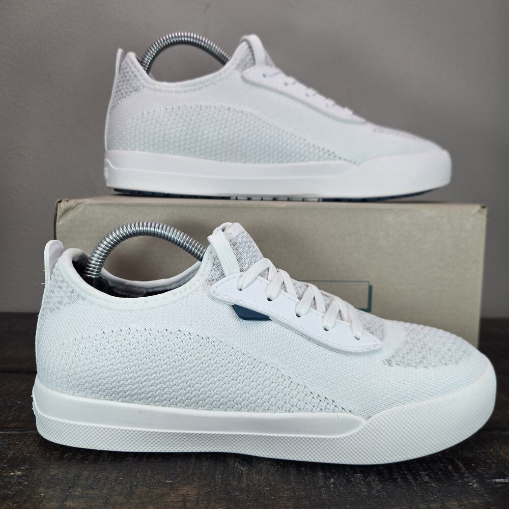 Vessi Weekend 1.5 Sneaker Womens Size 6 Waterproof Shoes Marble White